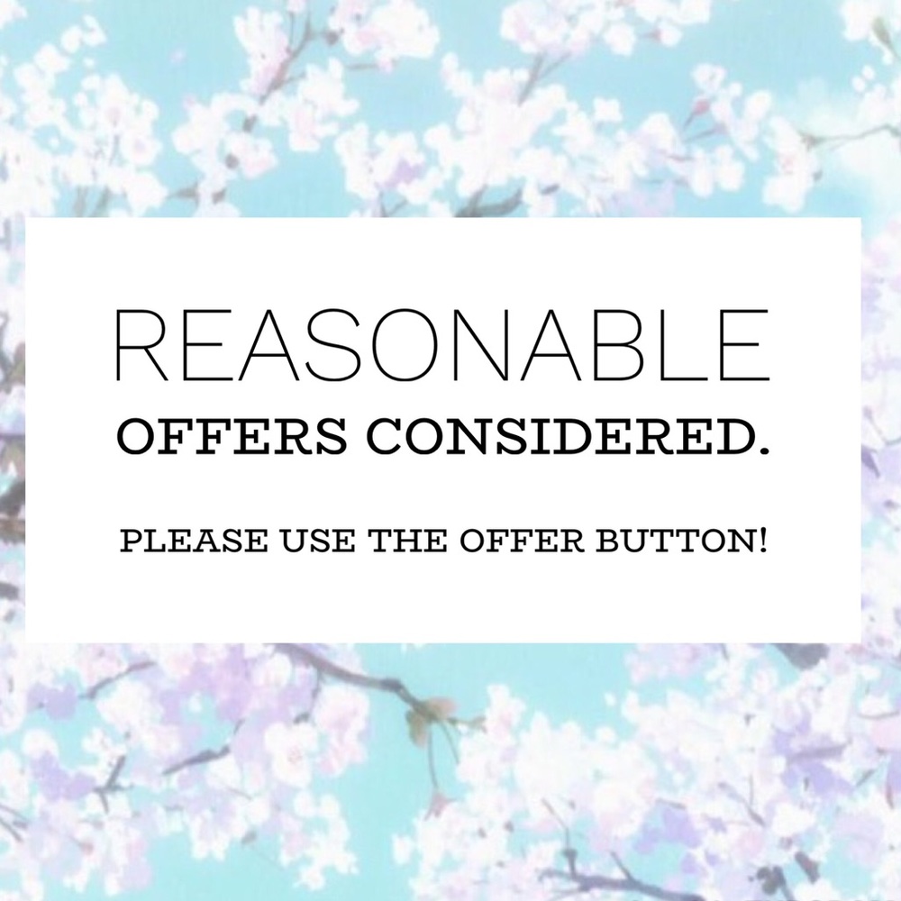 Offers Welcome! 💕😊
